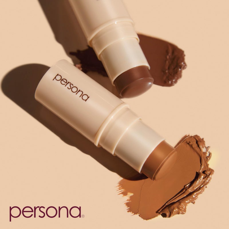 PERSONA Dreamstick Cream Bronzer | Lightweight, Blendable & Non-Comedogenic | With Kaolin, Nylon-12, White & Green Tea Extracts | Vegan, Cruelty-Free Glow Stick (0.31 oz) | Made in USA, Mojave - Image 3